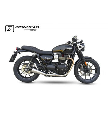 Triumph Street Twin [IXIL] - Slip On Ironhead Conical Schalldämpfer (rechts + links)