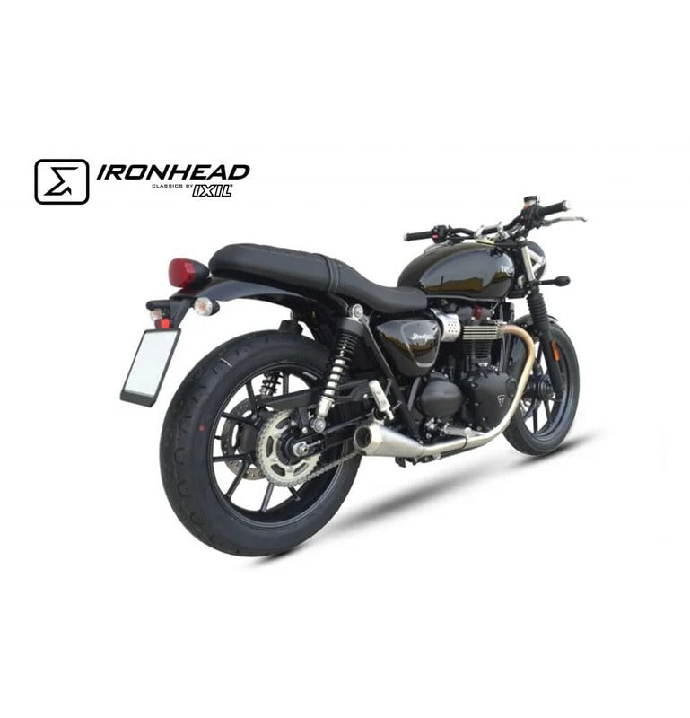 Triumph Street Twin [IXIL] - Slip On Ironhead Conical Schalldämpfer (rechts + links)