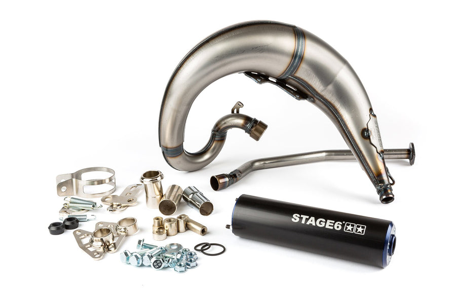 Derbi Senda X-Treme SM '05 - '10 50 2T D50B0 - Streetrace exhaust blue black