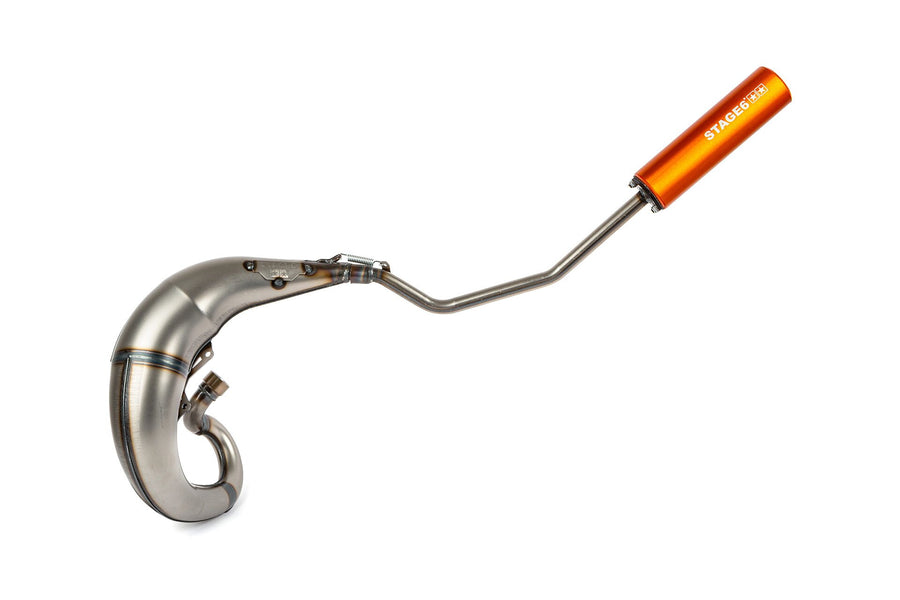 Derbi Senda DRD Racing SM 50 2T D50B0 [2012–] - Exhaust Streetrace CNC orange