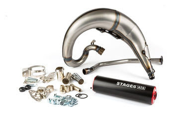 Derbi Senda DRD X-Treme SM '10 - '17 50 2T D50B0 - Streetrace exhaust red black