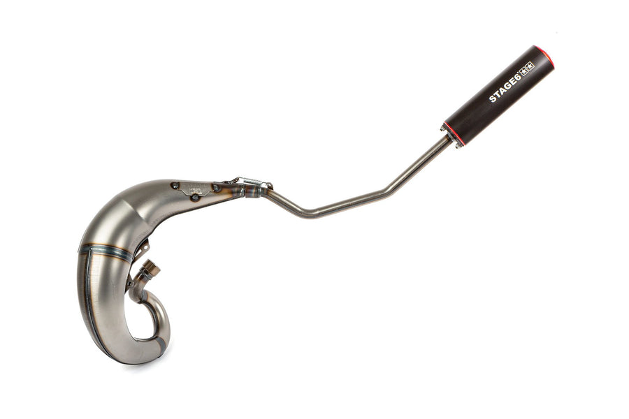 Derbi Senda R DRD Racing Enduro 50 2T D50B0 [2006–] - Streetrace exhaust red black