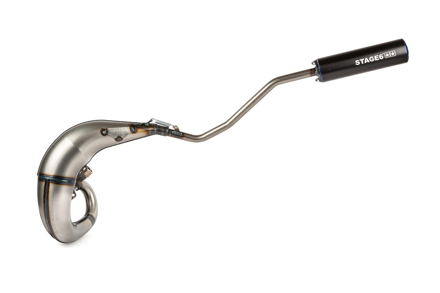 Beta RR-T SM 50 2T - Exhaust Streetrace High Mount left blue black