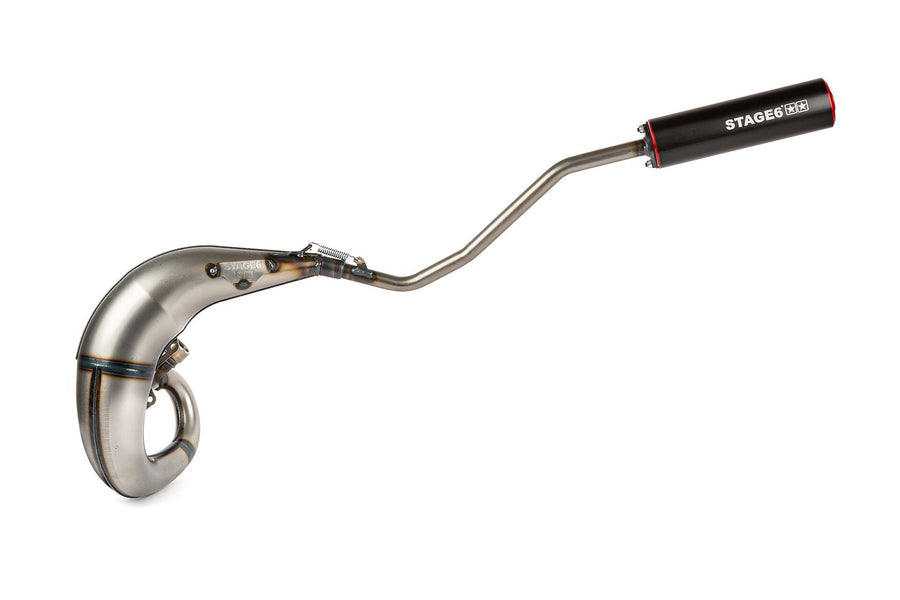 Beta RR-T SM 50 2T - Exhaust Streetrace High Mount left red black