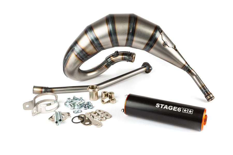 Derbi Senda R DRD Racing Enduro 50 2T D50B0 [2006–] - Exhaust 70cc orange black