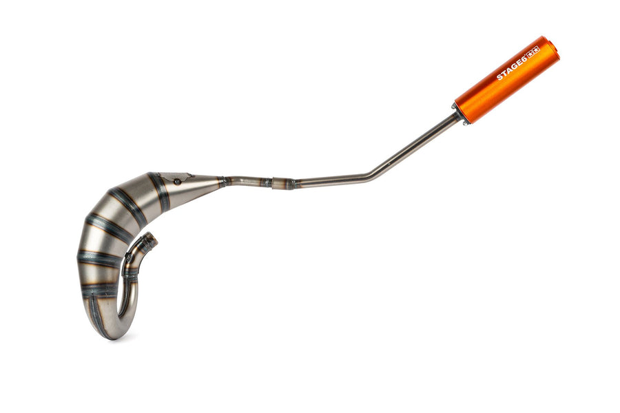 Derbi Senda X-Treme SM '05 - '10 50 2T D50B0 - Exhaust 70cc CNC orange