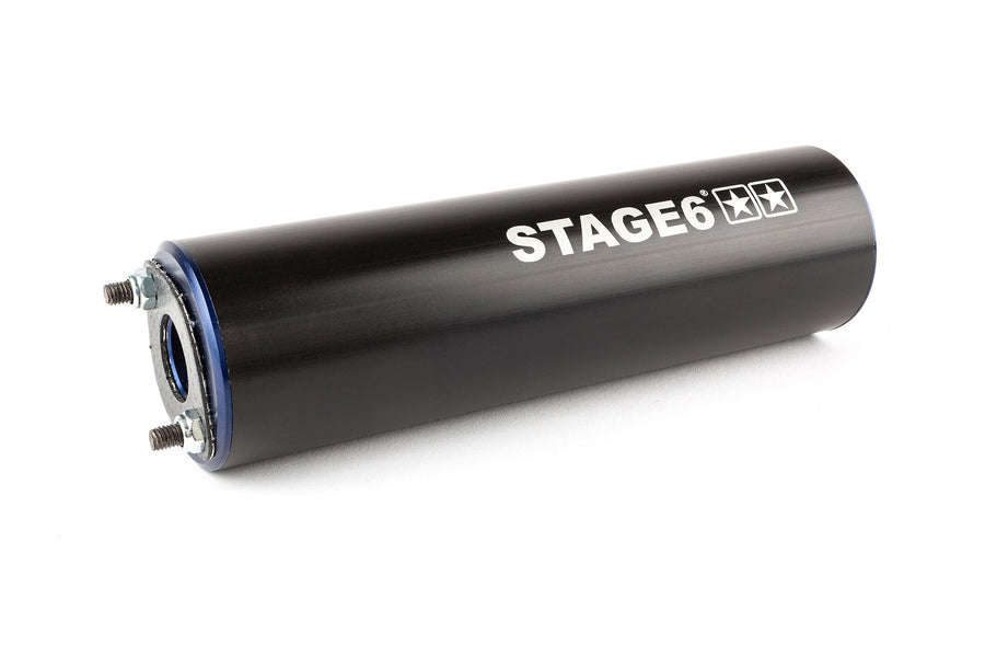 Beta RR-T SM 50 2T - Exhaust Streetrace High Mount left blue black