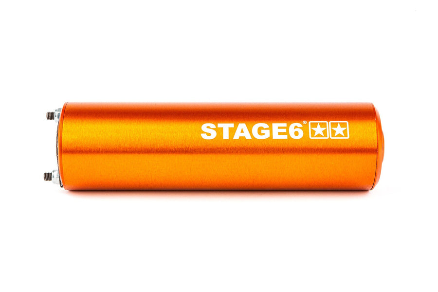 Beta RR-T SM 50 2T - Exhaust Streetrace High Mount left orange