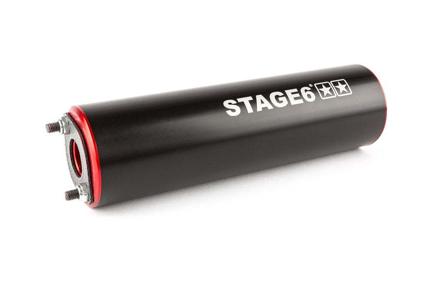 Derbi Senda R DRD Racing Enduro 50 2T D50B0 [2006–] - Streetrace exhaust red black