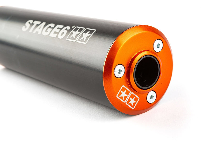 Derbi Senda R DRD Racing Enduro 50 2T D50B0 [2006–] - Exhaust 70cc orange black