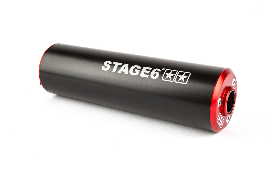 Gilera SMT SM 50 2T D50B0 [2013–] - Auspuff 70cc rot schwarz
