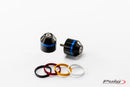 TRIUMPH TIGER SPORT 1050 [2020] – Short bar end weights with ring – Black-1