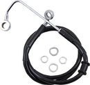 harley davidson fxsb [DRAG SPECIALTIES] – Verlängerte Edelstahl-Bremsleitung-1