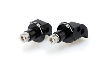 YAMAHA FZ8 [2016] – Adapter Beifahrer Fußrasten- Gummipad – Schwarz