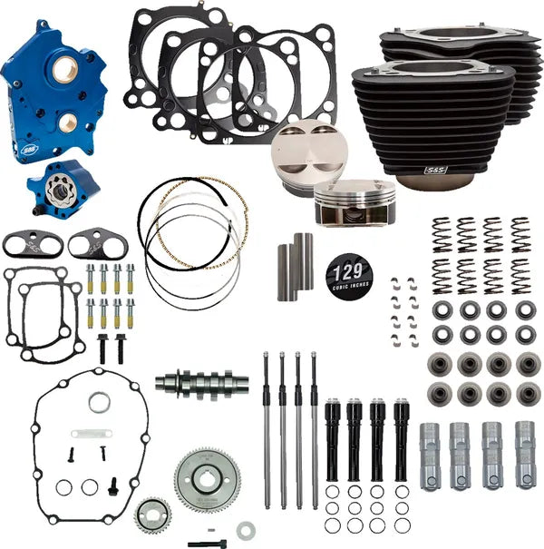 Harley-Davidson FLSB 1750 Softail Sport Glide 107 [2022, 2023-2024] - Big Bore Zylinder-Kit – Bild 3