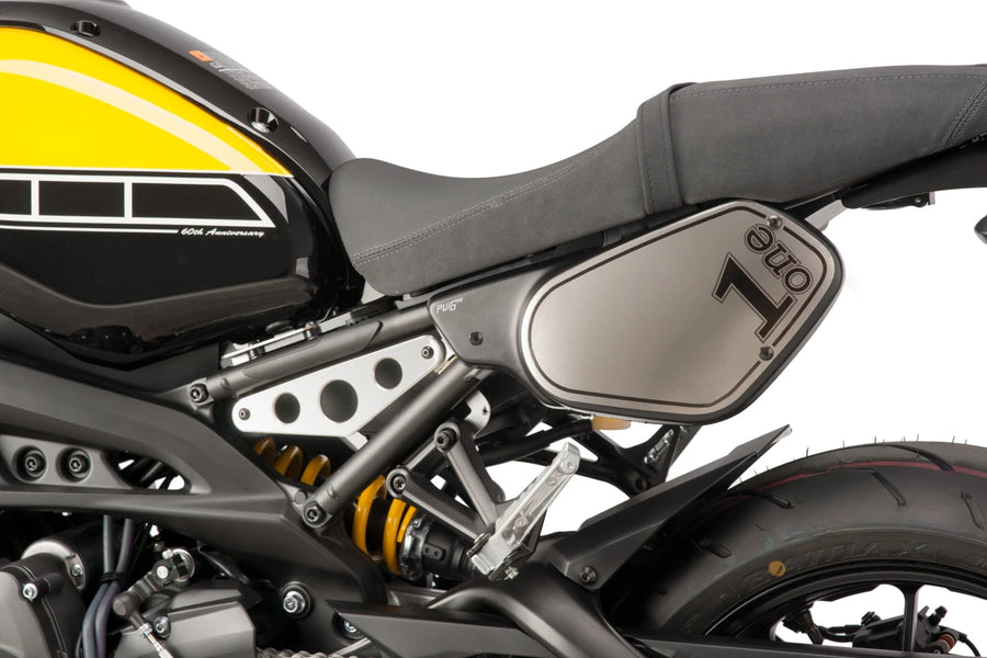 YAMAHA XSR 900 [2019] – Retro Seitendeckel – Mattschwarz