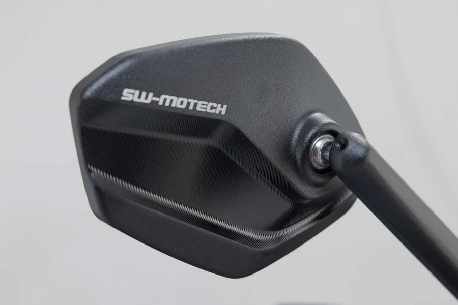 aprilia rsv 1000 rr factory [SW-MOTECH] – sports mirror set, short mirror arm