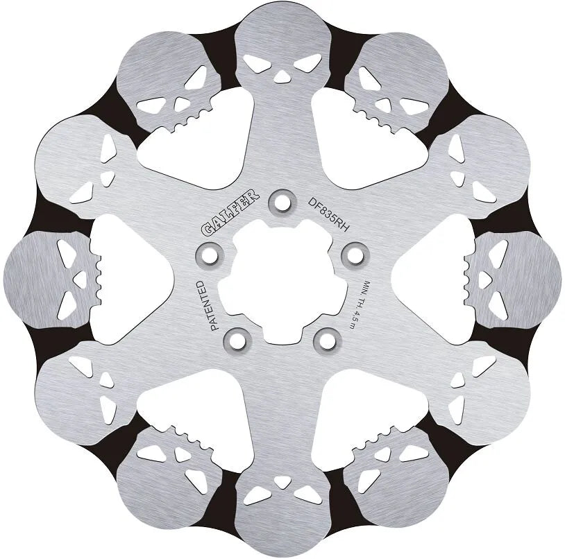 Harley-Davidson Vrscaw 1250 V Rod [2008, 2009-2010, 2010, 2009] - Fixed brake disc Skull - Image 1