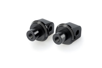 BMW G 310 R [2025] – Adapter Beifahrer Fußrasten- Gummipad – Schwarz - 0