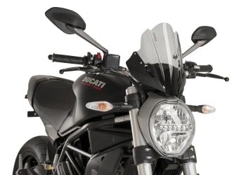 DUCATI MONSTER 821 DARK [2016] – Sportscheibe – Transparent