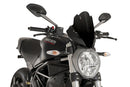 TRIUMPH BONNEVILLE T 120 BLACK [2025] - PUIG Sportscheibe | Schwarz | PUIG 8900N