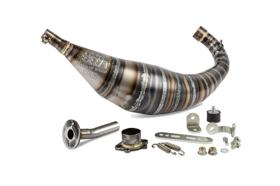 Aprilia SX Factory 50 2T - Exhaust R/T Black Orange
