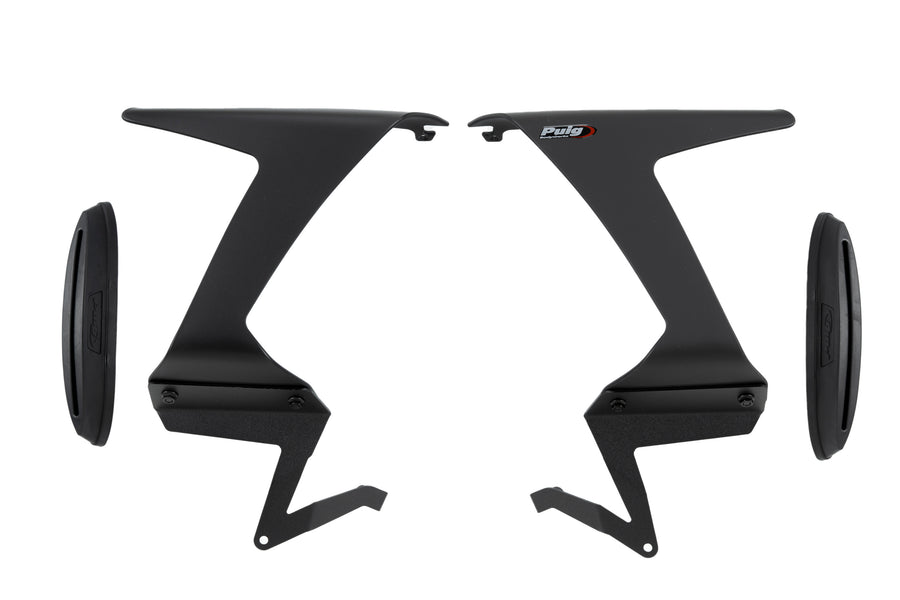 KAWASAKI ZX-6R NINJA [2025] – Race Side Spoiler – Schwarz