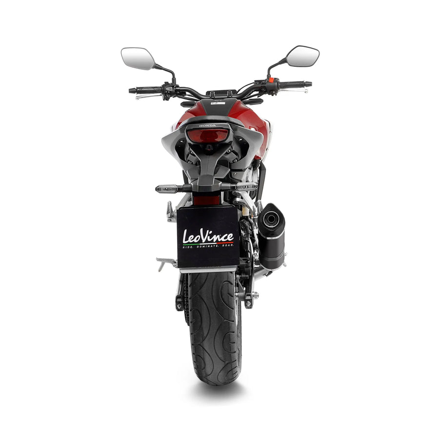 honda cb 125 [LEOVINCE] – LV One Evo Black Edition Komplettauspuffanlage