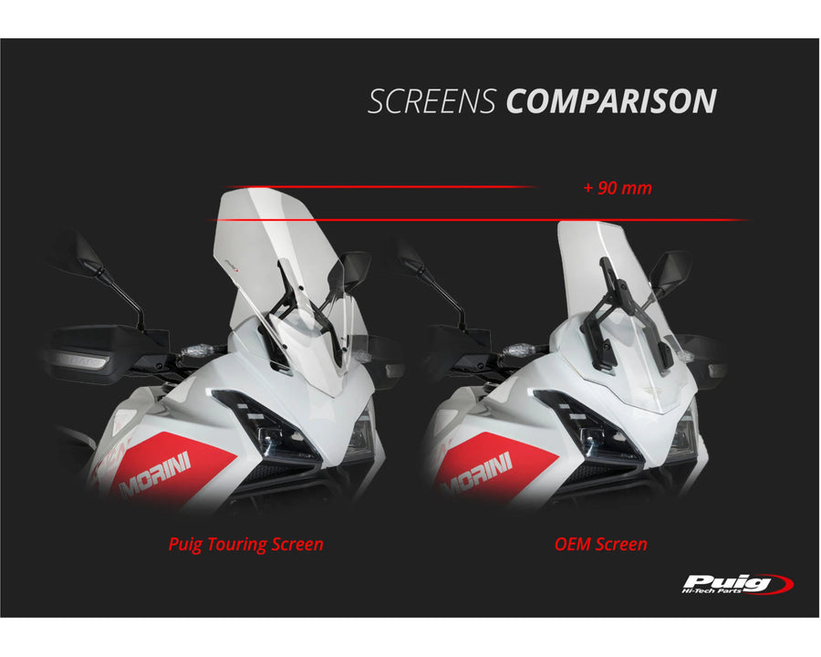 MOTO MORINI X-CAPE 700 [2024] – Touring Screen – Transparent