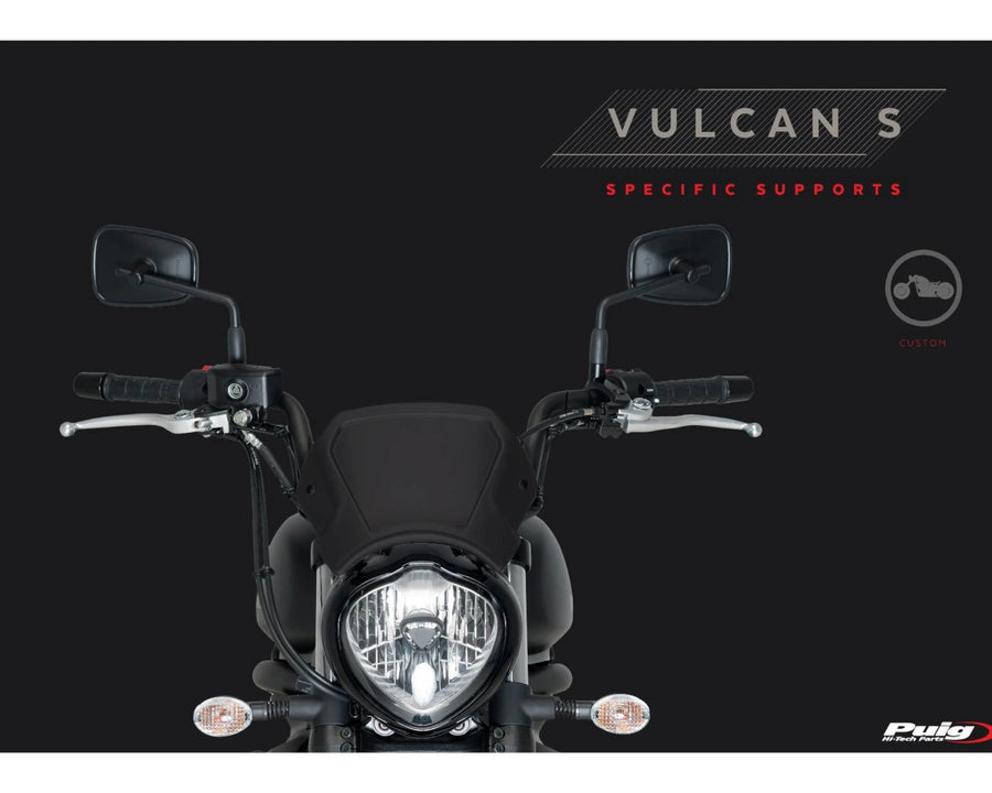 KAWASAKI ELIMINATOR 500 SE [2025] – ALU Frontplatte – Schwarz