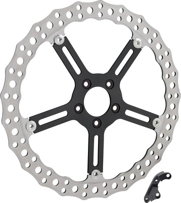 harley davidson fxlrs [ARLEN NESS] – 15" Big Brake Jagged Floating Rotor Kit - 0