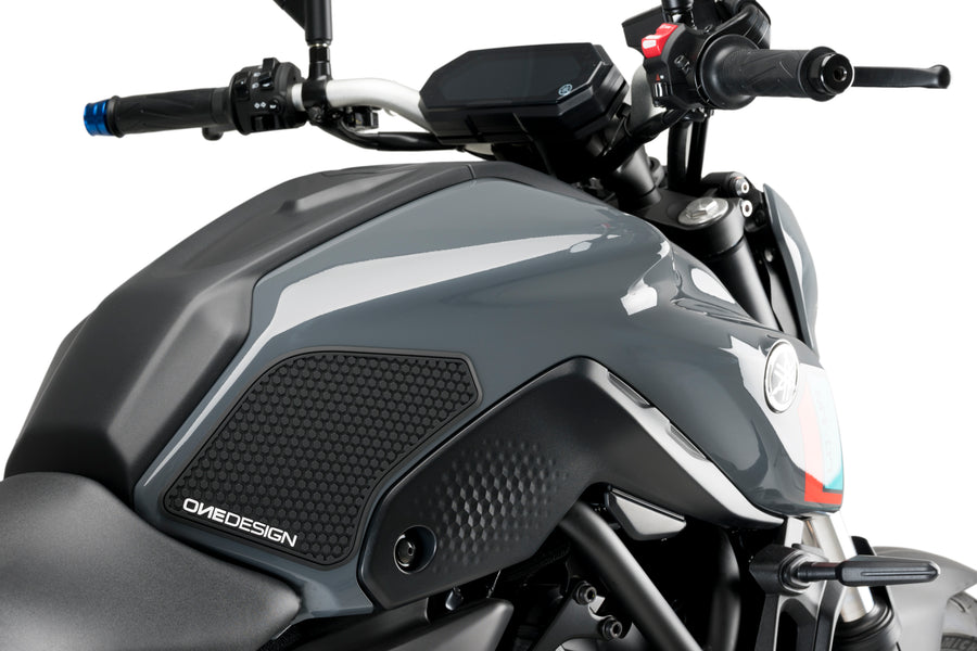 YAMAHA MT-07 [2023] – Seitliche Tankprotektor – Schwarz