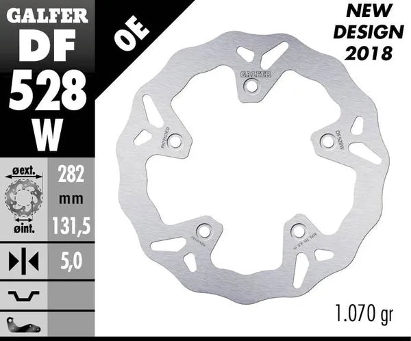 Yamaha T-MAX 530 ABS [2013, 2014, 2016] - Wave® brake disc - picture 4