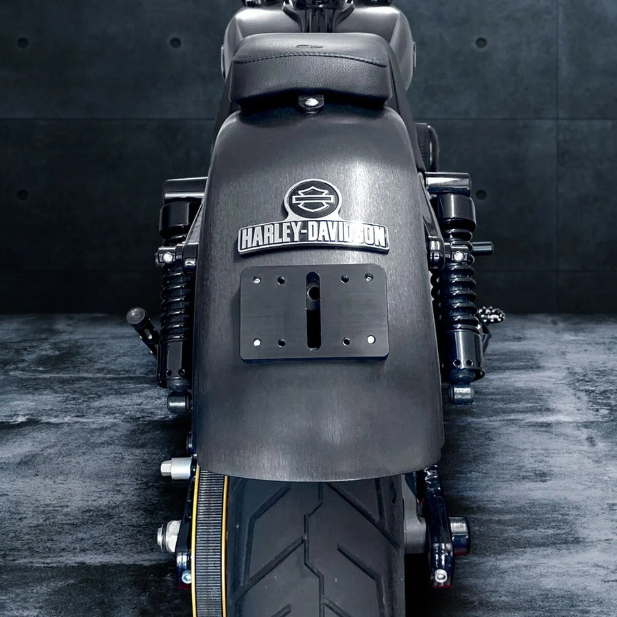 harley davidson flfb [HEINZ BIKES] – distance cube for license plate mounting
