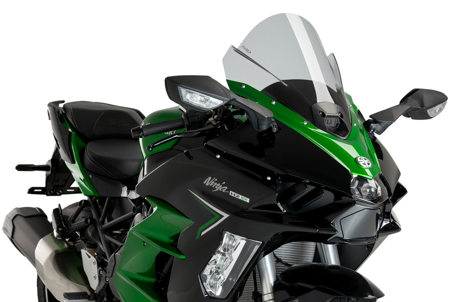 KAWASAKI NINJA H2 SX SE [2025] – Z-Racing Scheibe – Schwarz