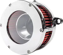 Harley-Davidson FLSTFI 1923 Softail Fat Boy Gray Ghost 117 [2026] - BA air filter kit - Finish: Chrome, Red, Clear - Image 5