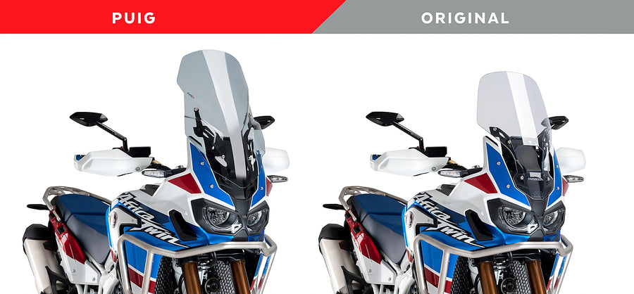 HONDA CRF 1000 L AFRICA TWIN ADVENTURE SPORTS [2019] - Verstellbare Scheibe | Getönt | PUIG 9156H