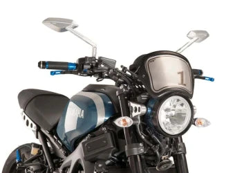 YAMAHA XSR 900 [2021] – ALU Frontplatte – Schwarz