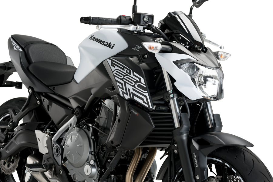 KAWASAKI Z 650 [2019] – Kühlerdeckel – Carbon look
