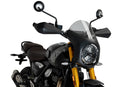 TRIUMPH SCRAMBLER 400X [2025] – Retro-Verkleidungscheibe – Schwarz-12