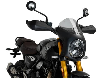 TRIUMPH SCRAMBLER 400X [2025] – Windschutzscheibe Track – Titan - 0