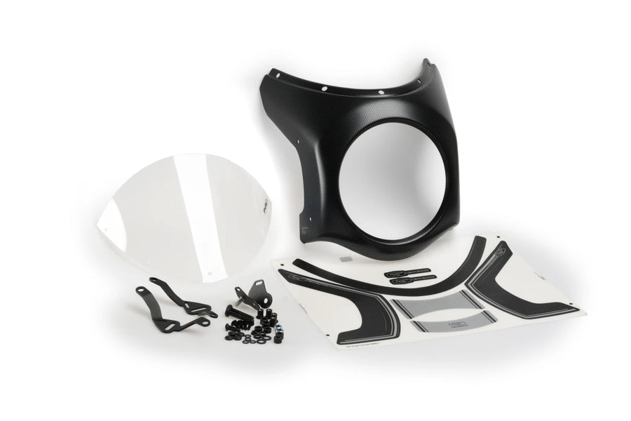 TRIUMPH SCRAMBLER 400X [2025] – Retro Fairing Screen – Black