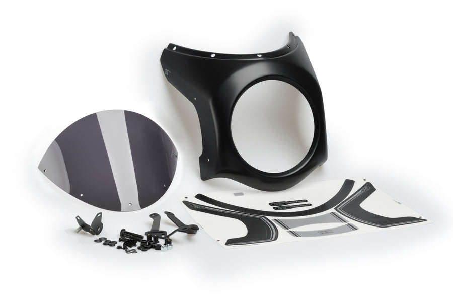 TRIUMPH SCRAMBLER 400X [2025] – Retro Fairing Screen – Black
