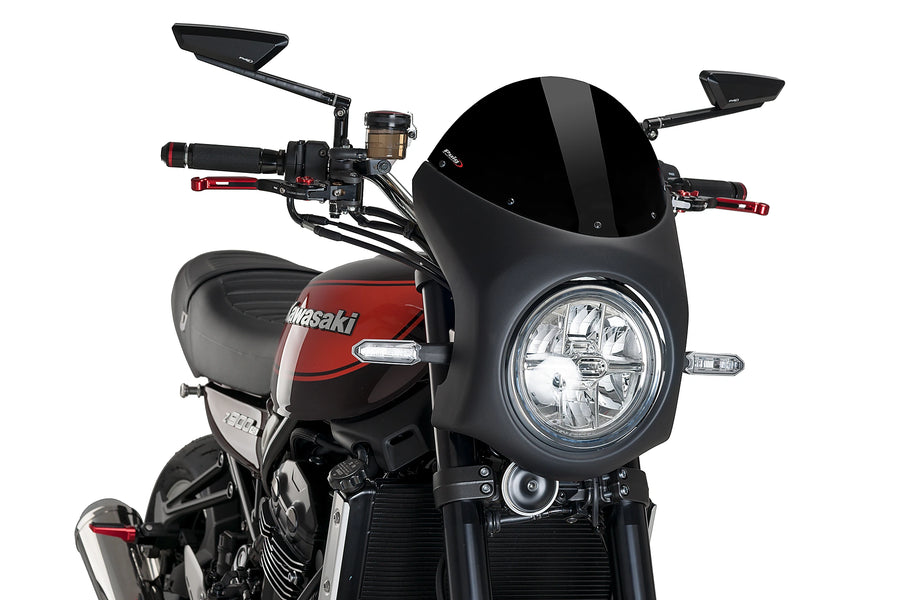 KAWASAKI Z 900 RS SE [2025] - Retro-Verkleidungsscheibe | Schwarz | PUIG 9595N