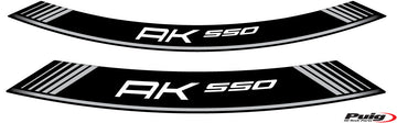 KYMCO AK 550 PREMIUM [2025] – Rim Strips Specials – Silber - 0