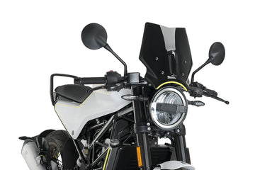 HUSQVARNA VITPILEN 125 [2025] - New Generation Sport Windschild | Schwarz | PUIG 9702N
