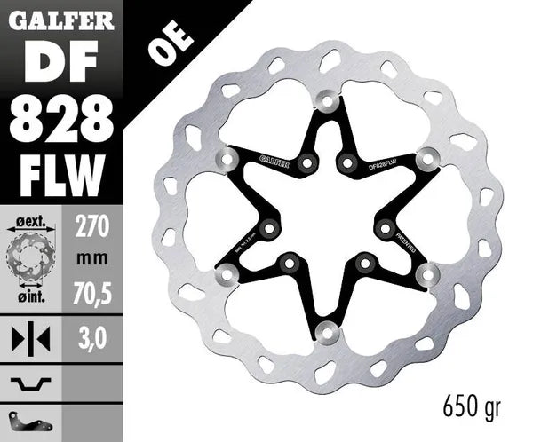 Tm Racing SMX 450 F Competition [2005-2007] - brake disc - picture 4