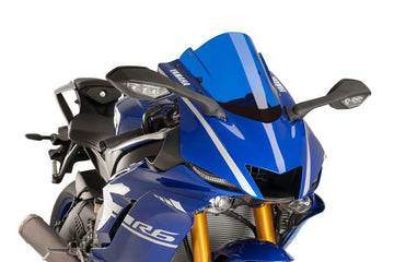 YAMAHA YZF-R6 RACE [2025] - PUIG Z-Racing-Scheibe | Blau | PUIG 9723A