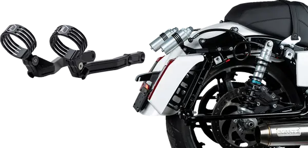 Harley-Davidson FLTRX 1923 Road Glide 117 [2024-2025] - REVO ARC Billet Remote Reservoir Outer Mounts - Image 6