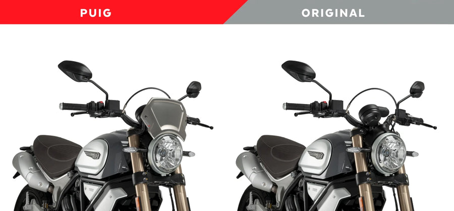 DUCATI SCRAMBLER 1100 DARK PRO [2025] – ALU faceplate – black